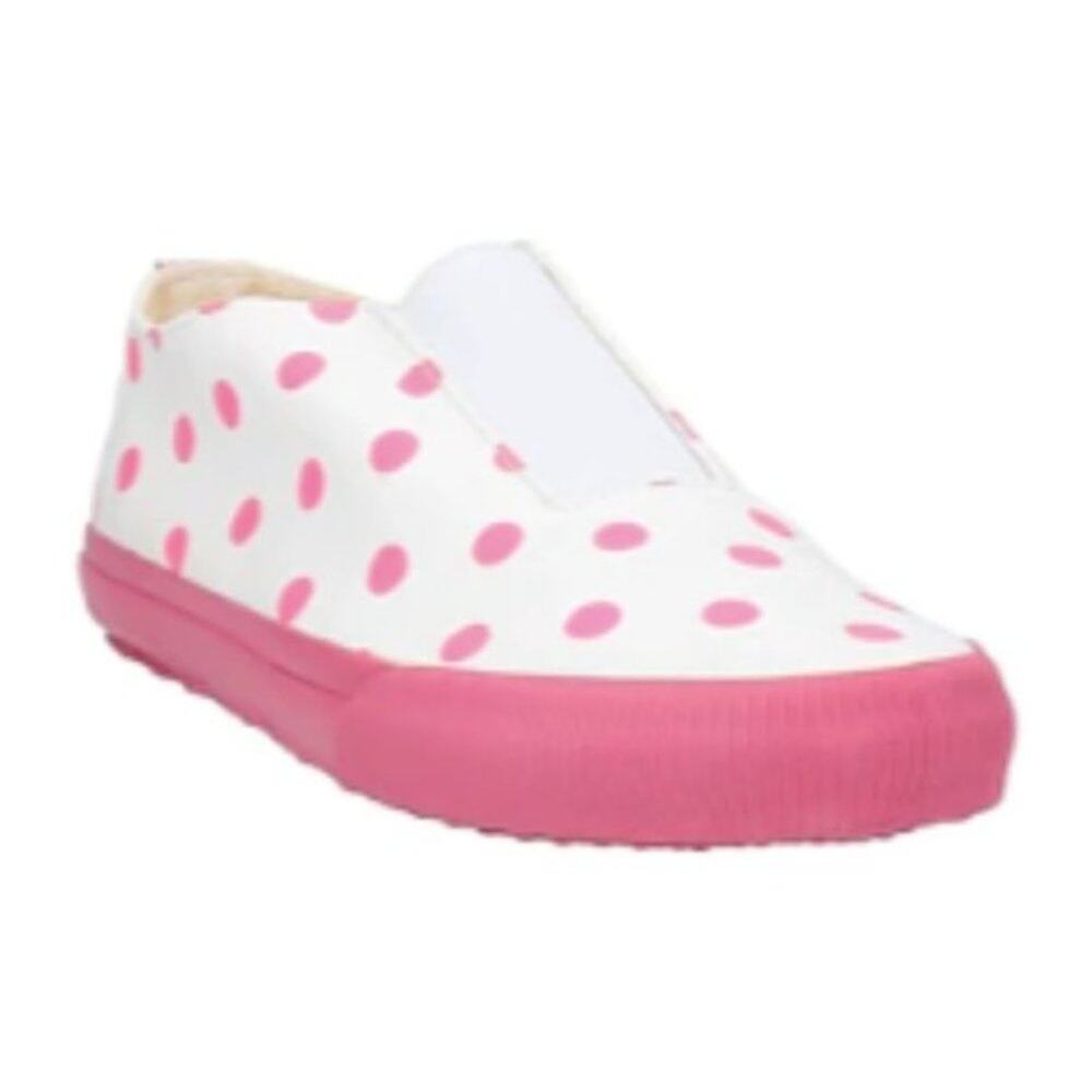 Comme des Garcons Girl slip on Polka Dots Sneakers pink size 9